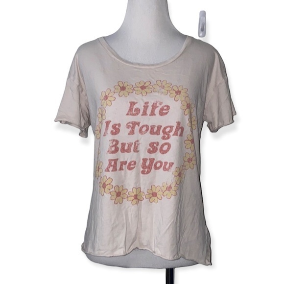 🎀 Life clothing‎ co small graphic scoopneck tee - Picture 1 of 8